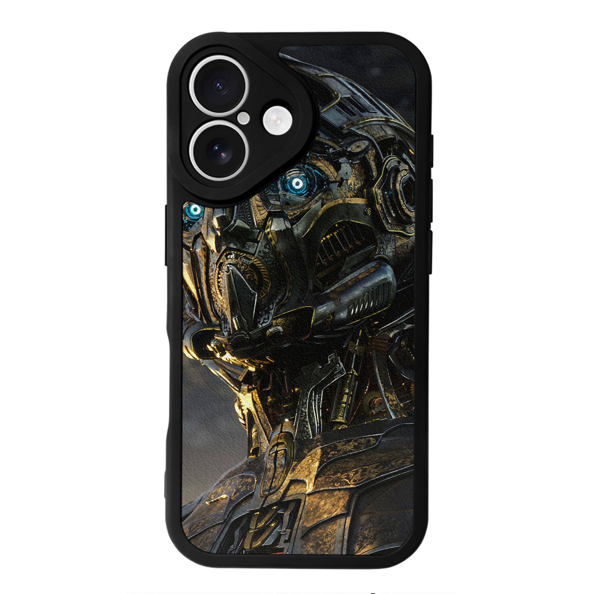 （画像用） Transformers トランスフォーマー 【iPhone 16シリーズ対応】シリコンスマホケース（レザー調） 材質：シリコン